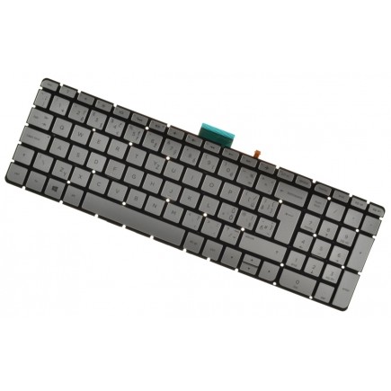 HP ENVY x360 15-w005nc Klávesnica Strieborná, Bez rámčeka, Podsvietená, CZ/SK