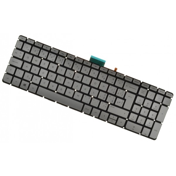 HP ENVY x360 15-w005nc Klávesnica Strieborná, Bez rámčeka, Podsvietená, CZ/SK