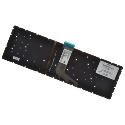 HP ENVY x360 15-w005nc Klávesnica Strieborná, Bez rámčeka, Podsvietená, CZ/SK