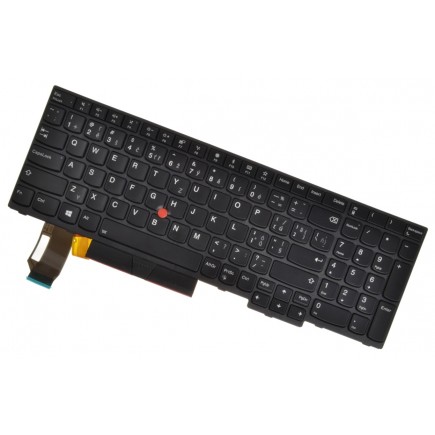 Lenovo ThinkPad L580 20LW Klávesnica CZ / SK čierna, Podsvietená, Trackpoint