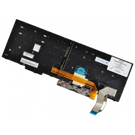 Lenovo ThinkPad P72 20MB Klávesnica CZ / SK čierna, Podsvietená, Trackpoint