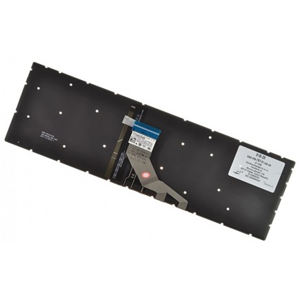 HP 15-CS0014NC Klávesnica Strieborná, Bez rámčeka, Podsvietená, CZ/SK