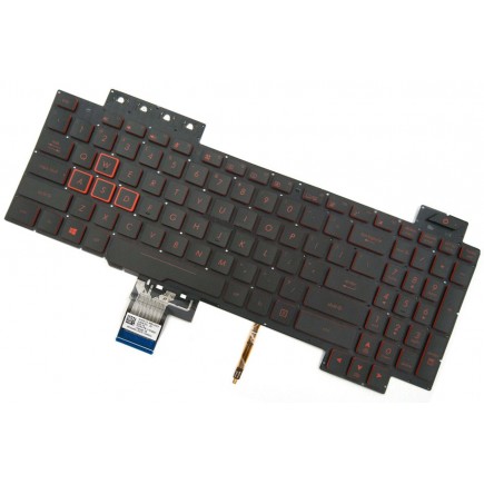 Asus FX504GM TUF Klávesnica US čierna bez rámčeka, podsvietená