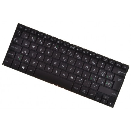Asus UX430UA Klávesnica CZ/SK čierna bez rámčeka, podsvietená