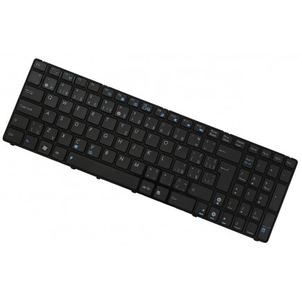 Asus  A43E Klávesnica s rámčekom čierna CZ / SK