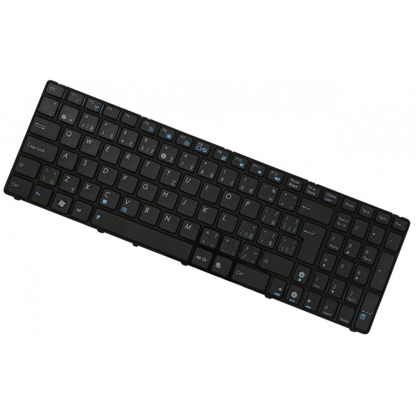 Asus  N53SM-SX148V Klávesnica s rámčekom čierna CZ / SK