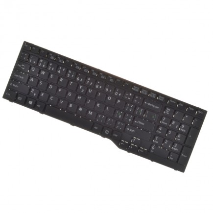 Fujitsu kompatibilní CP670822-03 Klávesnica s rámčekom čierna CZ / SK