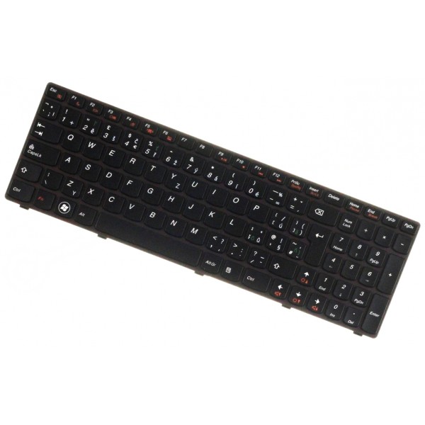 Lenovo B575e Klávesnica s rámčekom čierna CZ / SK