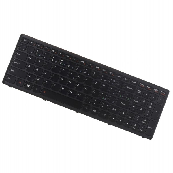 Lenovo kompatibilní 25214166 Klávesnica CZ/SK  čierna, podsvietená