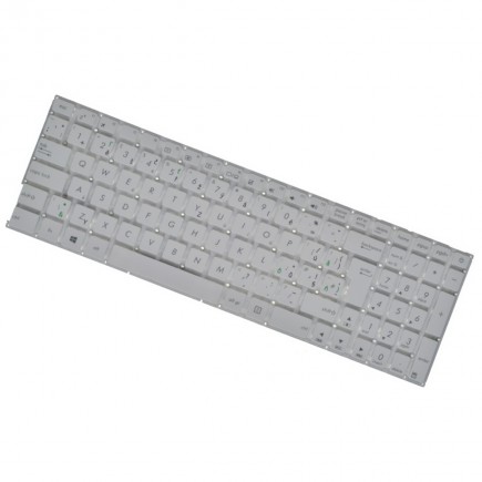 Asus X540LA Klávesnica CZ/SK Biela Bez rámčeka