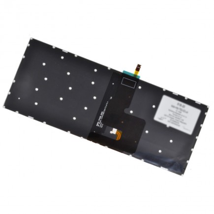 Lenovo IdeaPad Yoga 520-14IKB Klávesnica UK Šedá Bez rámčeka, podsvietená