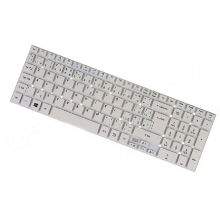 Acer Aspire V15 V3-572G-52V0 Klávesnica CZ/SK Biela Bez rámčeka