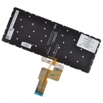 Lenovo IdeaPad Yoga 520-14IKB Klávesnica CZ/SK Šedá Bez rámčeka, podsvietená