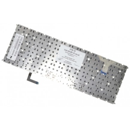 Acer Aspire S7-191-73534G25ASS Klávesnica CZ / SK Strieborná, Bez rámčeka, Podsvietená