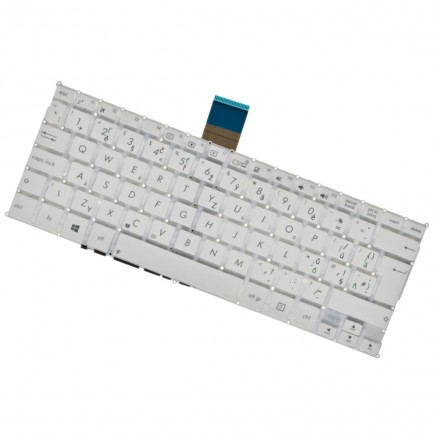 Asus kompatibilní 0KNB0-1103US0 Klávesnica CZ/SK Biela Bez rámčeka