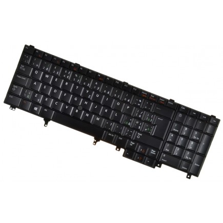 Kompatibilní Dell T52J5 Klávesnica CZ/SK čierna trackpoint