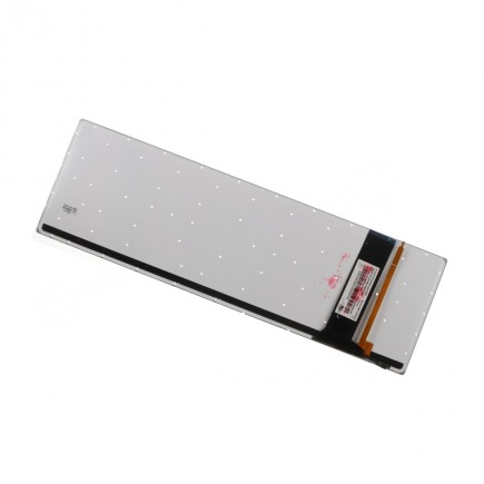 Asus N750JV-T4108H Klávesnica CZ / SK Strieborná, Bez rámčeka, Podsvietená