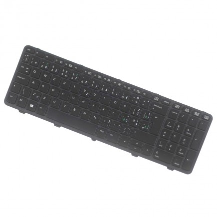 HP ProBook 650 G1 Klávesnica CZ/SK čierna bez rámčeka, časť podsvietená