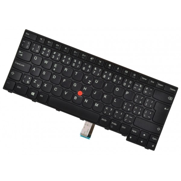 Lenovo Z41ST Klávesnica CZ/SK čierna s rámčekom trackpoint