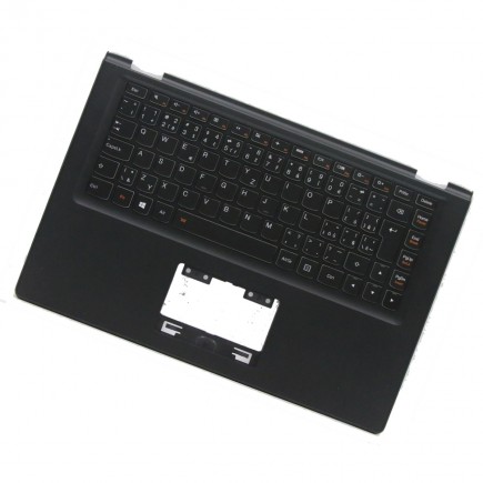 Lenovo kompatibilní 90205191 Klávesnica CZ / SK čierna, Palmrest, Bez touchpadu