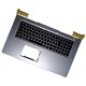 Lenovo IdeaPad 700-17ISK Klávesnica CZ / SK Strieborná, Palmrest, Bez touchpadu