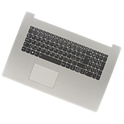Lenovo kompatibilní 5CB0R48114 Klávesnica CZ / SK šedá, Palmrest, S touchpadom