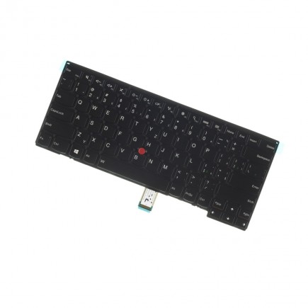 Lenovo ThinkPad L460 Klávesnica CZ / SK čierna, Podsvietená, Trackpoint