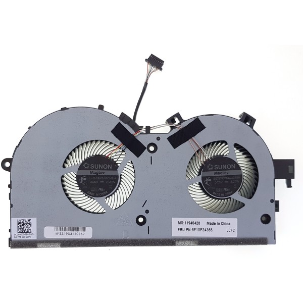 Ventilátor Chladič na notebook Kompatibilní IBM Lenovo 5F10P24365