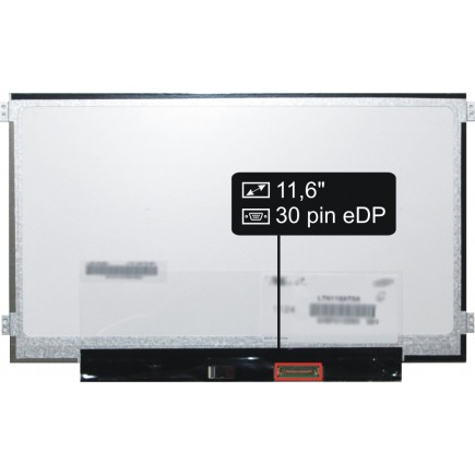 Display Kompatibilní HSD116PHW1-C00 Displej LCD 11,6“ 30pin HD LED Slim - Matný