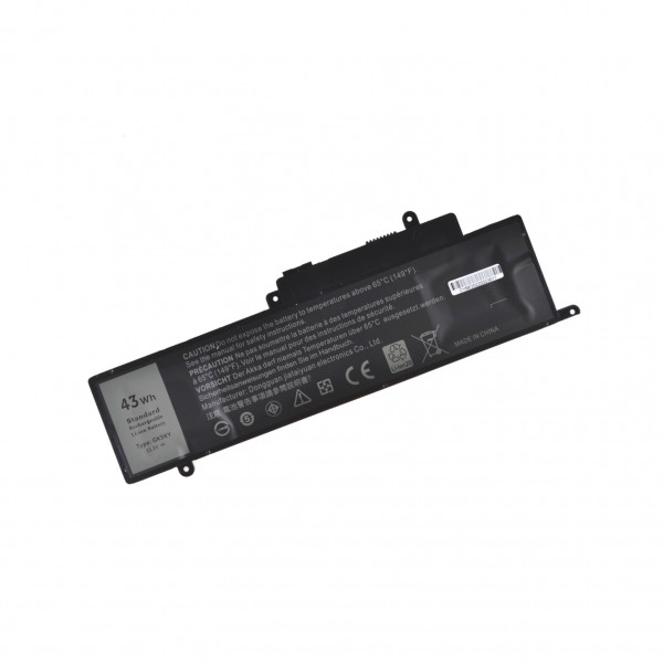 Kompatibilní Dell GK5KY Batéria pre notebook laptop 43Wh Li-poly 11.1V, čierna