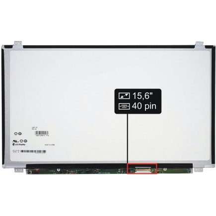 Display na notebook Asus R554LA-RS51T 15,6“ LCD 40pin HD LED SlimTB - Lesklý