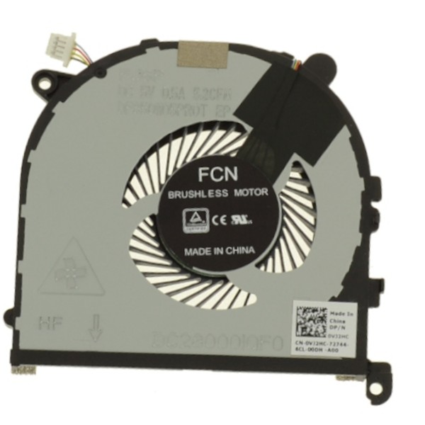 Ventilátor Chladič na notebook Dell XPS 15 9570
