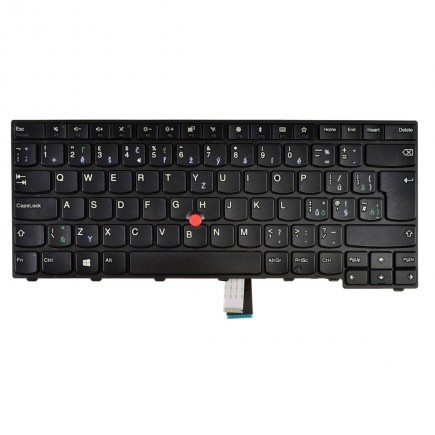 Lenovo ThinkPad L470 Klávesnica s rámčekom čierna CZ / SK