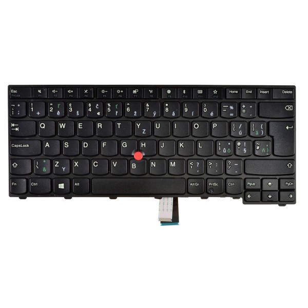 Lenovo ThinkPad L470 Klávesnica s rámčekom čierna CZ / SK
