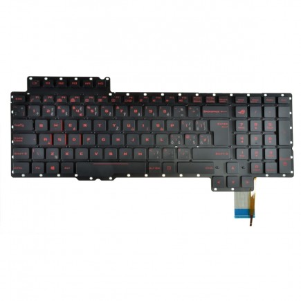 Asus ROG G752VT-TH71 Klávesnica CZ / SK čierna, podsvietená - ASUS