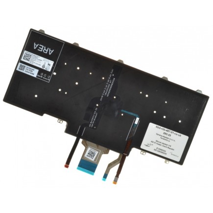 Dell Latitude 5480 Klávesnica čierna bez rámčeka, Trackpoint, Podsvietená CZ/SK