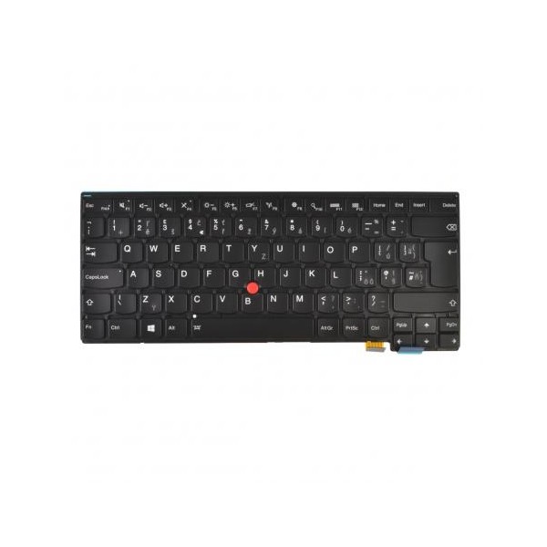 Lenovo ThinkPad T470S Klávesnica CZ / SK čierna, Podsvietená, Trackpoint