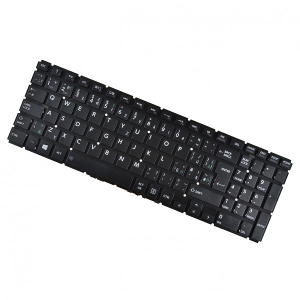 Toshiba Satellite C55-C5379 Klávesnica CZ/SK čierna bez rámčeka