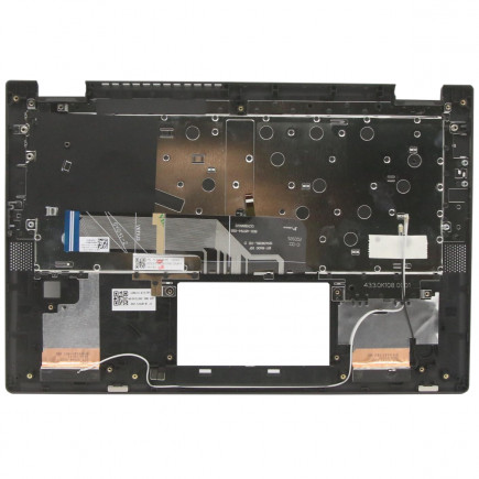 Kompatibilní Lenovo 5CB1C48285 Klávesnica CZ / SK čierna, Palmrest, Bez touchpadu, Podsvietená