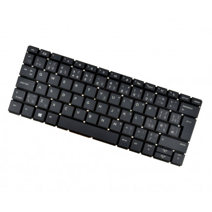 HP ProBook 435 G6 Klávesnica bez rámčeka čierna CZ / SK podsvietená