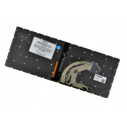 HP ProBook 435 G6 Klávesnica bez rámčeka čierna CZ / SK podsvietená