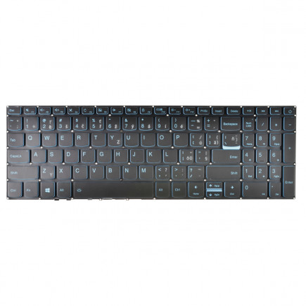 Lenovo IdeaPad L340-17IRH Klávesnica bez rámčeka Čierna CZ / SK podsvietená