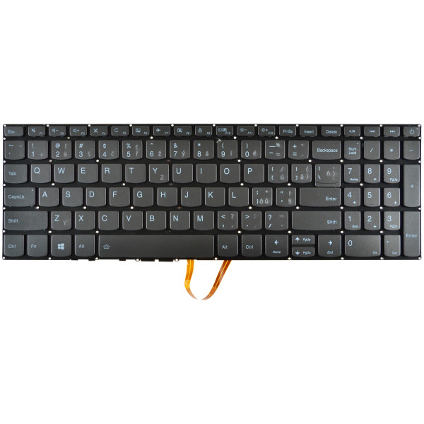 Lenovo IdeaPad 320-15ABR Klávesnica bez rámčeka Čierna CZ / SK podsvietená