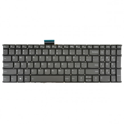 Lenovo IdeaPad 5-15ALC05 Klávesnica bez rámčeka, sivá CZ / SK, podsvietená