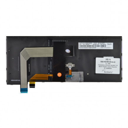 Lenovo ThinkPad T470S Klávesnica CZ / SK čierna, podsvietená, s rámčekom