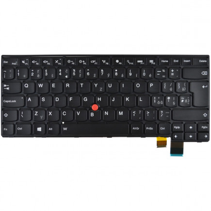 Lenovo ThinkPad T470S Klávesnica CZ / SK čierna, podsvietená, s rámčekom