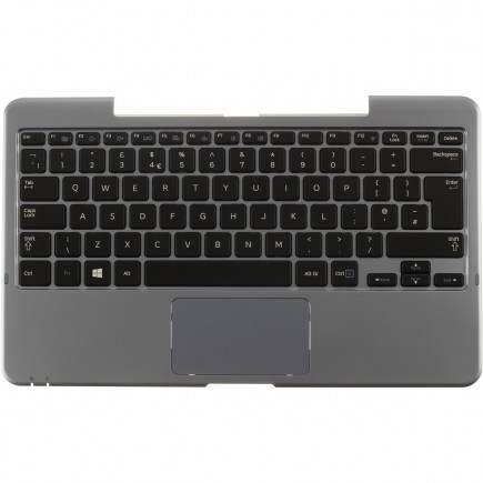Samsung NP-XE500T1C Klávesnica CZ / SK čierna, Palmprest, Bez touchpadu