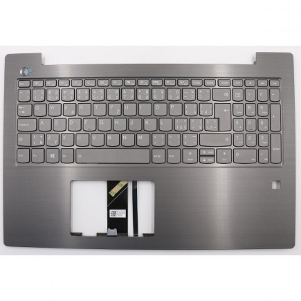 Lenovo V330-15IKB Klávesnica CZ / SK čierna, Palmprest, Bez touchpadu