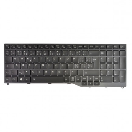 Fujitsu Siemens LIFEBOOK U757 Klávesnica CZ / SK čierna, podsvietená, s rámčekom