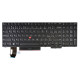 Lenovo ThinkPad P15s Gen 2 Klávesnica CZ / SK čierna, podsvietená, s rámčekom